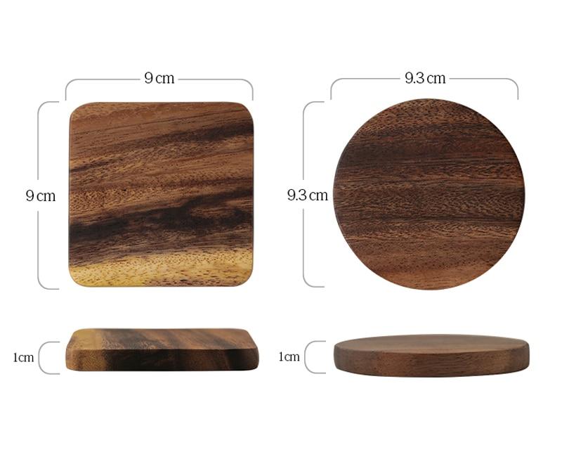 Dessous de Verre en Bois