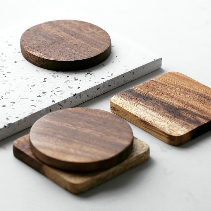 Dessous de Verre en Bois