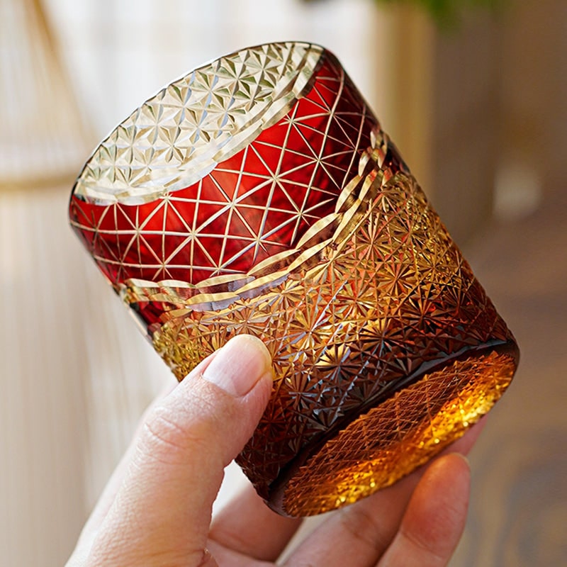 Verre à Whisky Japonais Ciselé