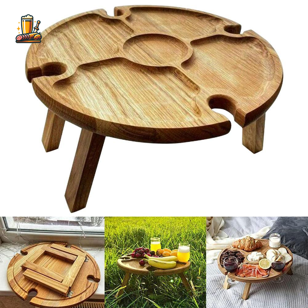 Tabla de aperitivos portátil