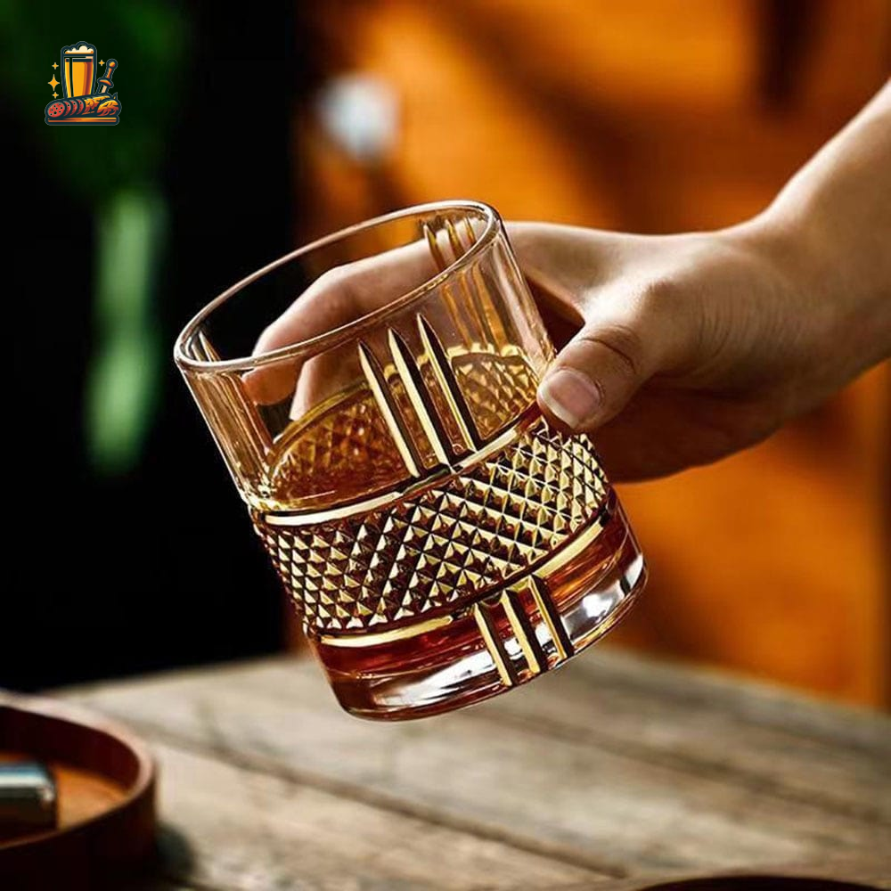 Engraved Whiskey Glass