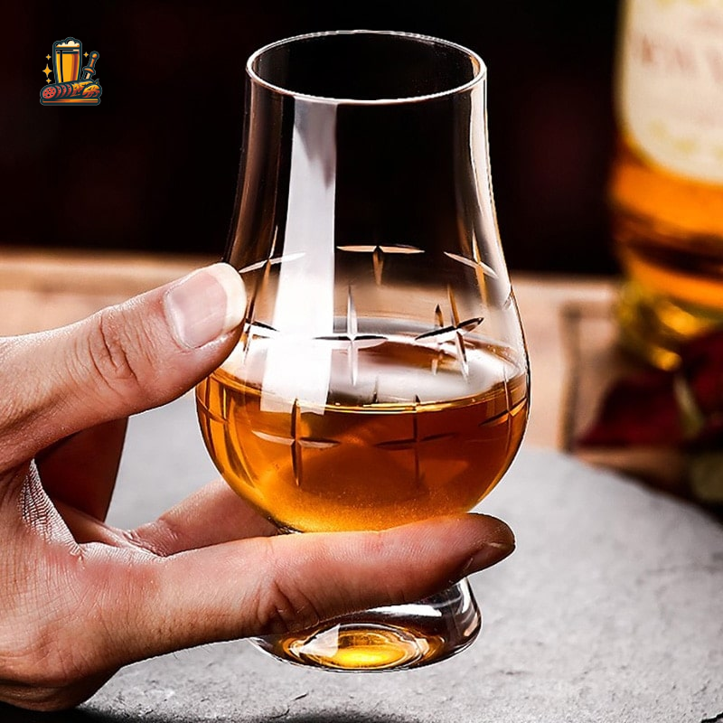 Vaso de whisky escocés