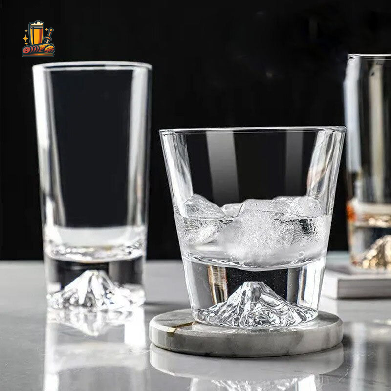 Mount Fuji Whiskey Glass