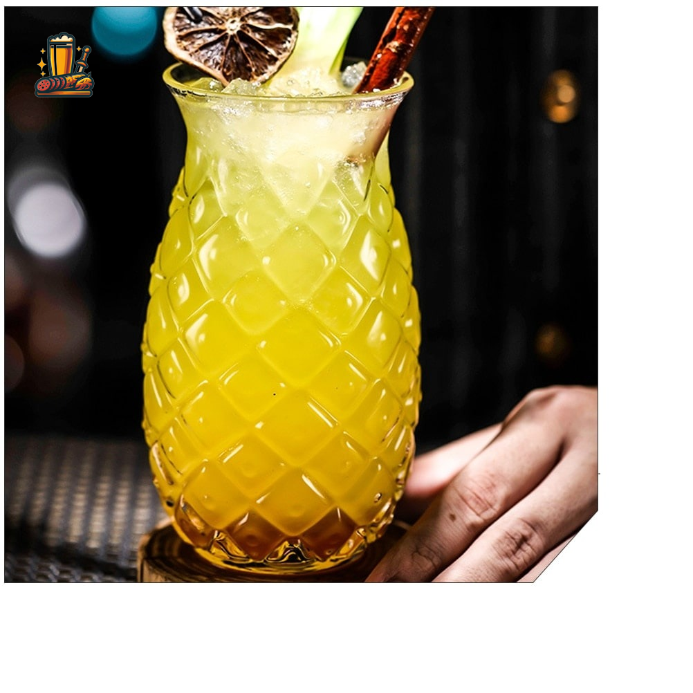 Copa de cóctel de piña