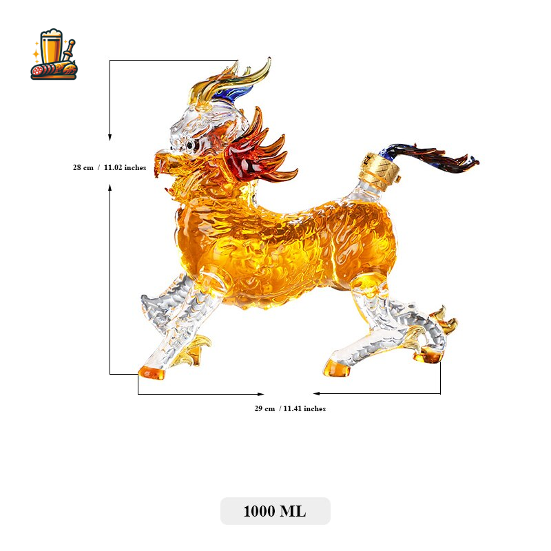 Kirin Whiskey Carafe