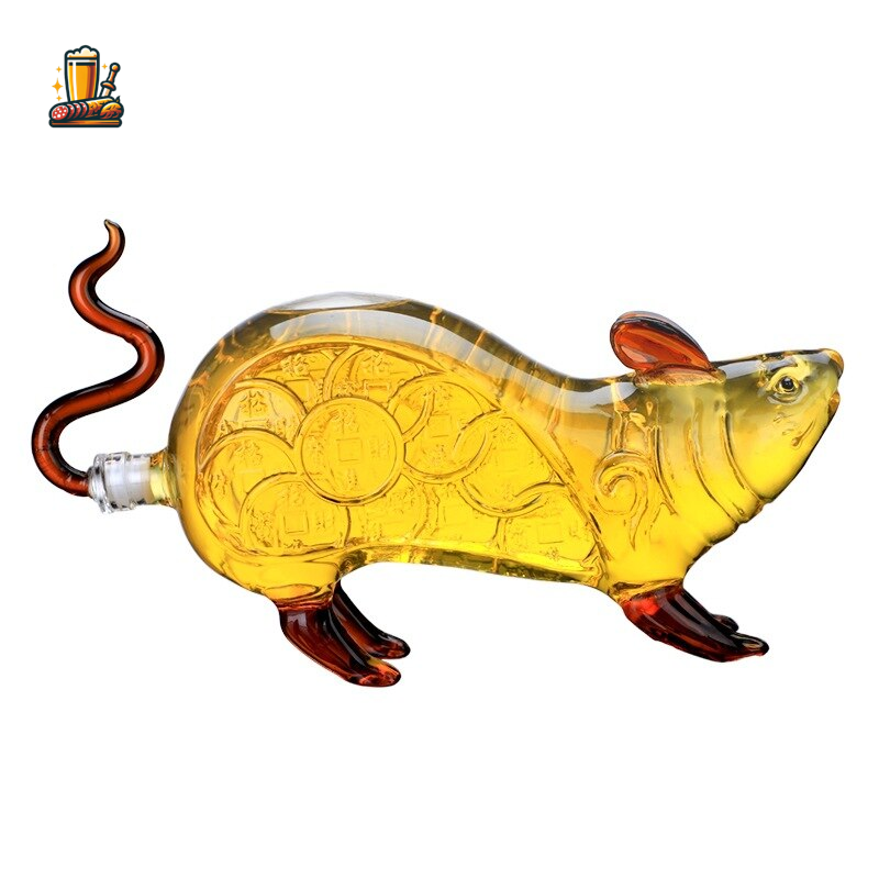 Mouse Whiskey Carafe