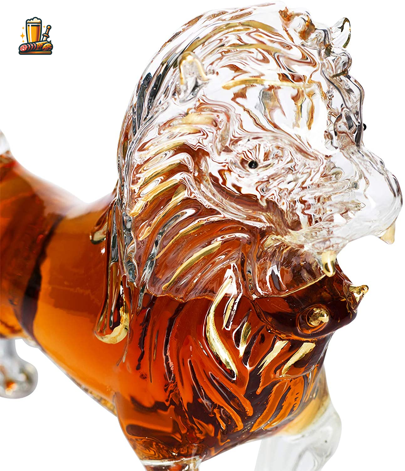 Lion Whiskey Decanter