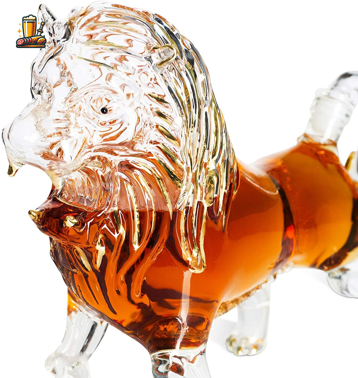 Lion Whiskey Decanter
