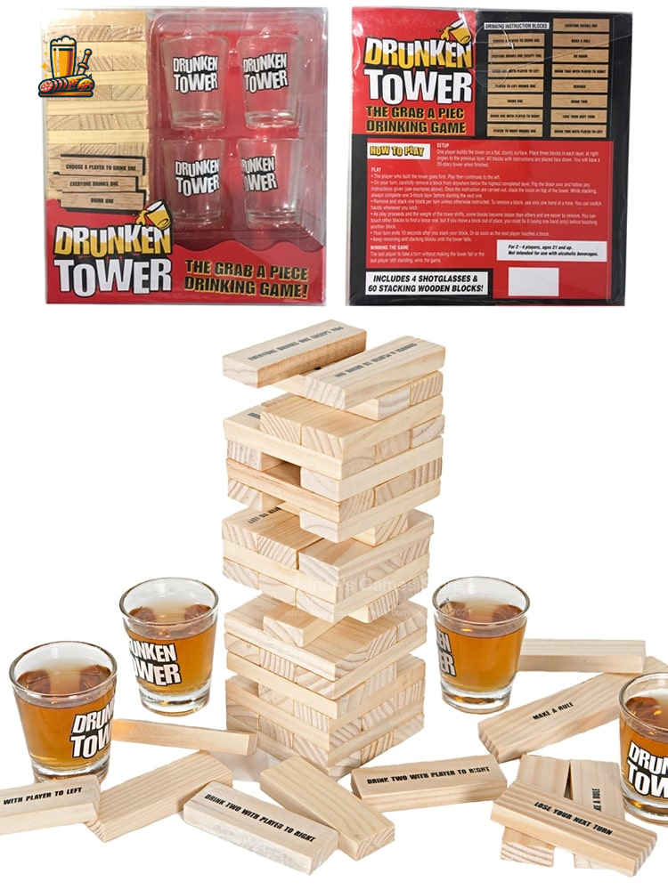 Jeu Alcool "Tour d'Ivresse"