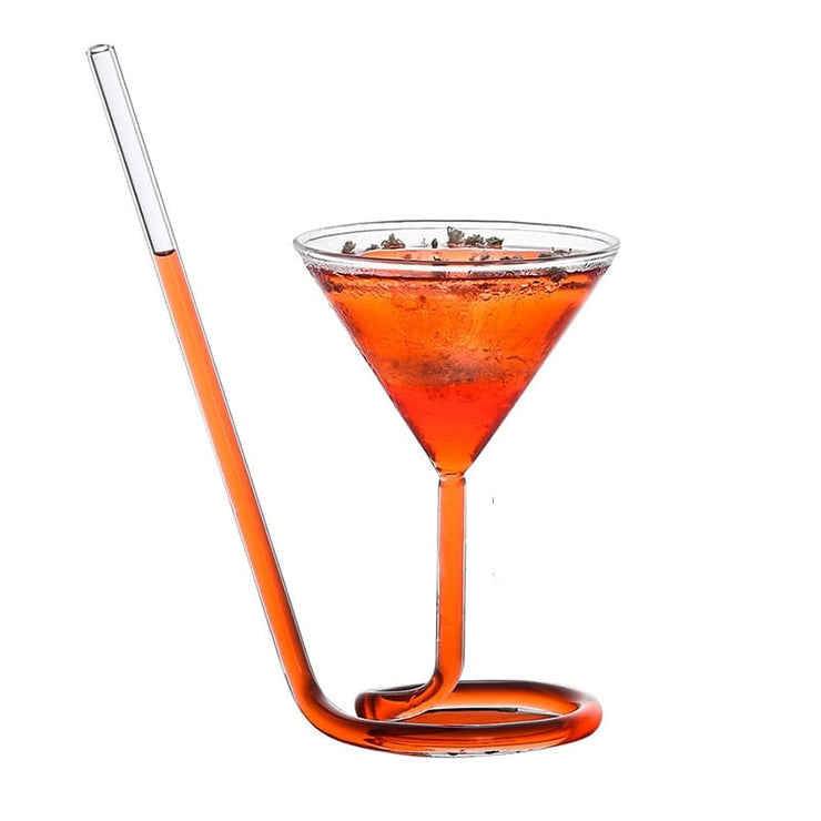 Verre à Cocktail Paille [Cristal]