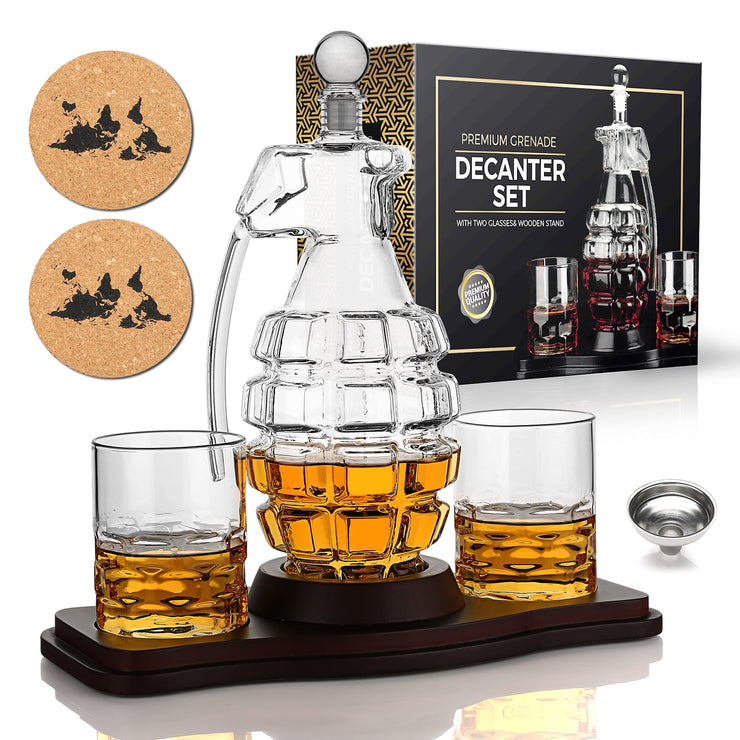 Ensemble Carafe & Verre à Whisky