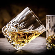 Vaso de whisky vintage