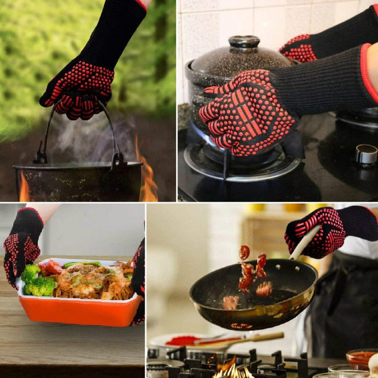 Guantes para barbacoa