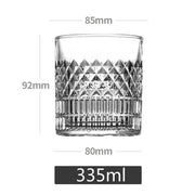 Vaso de Whisky Cincelado [Cristal]