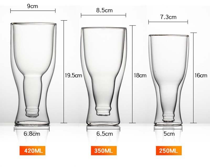 Verre à Bière Double Paroi