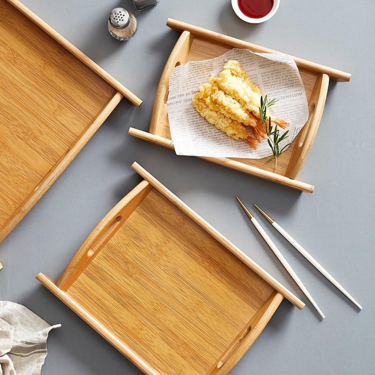 Bamboo Appetizer Tray