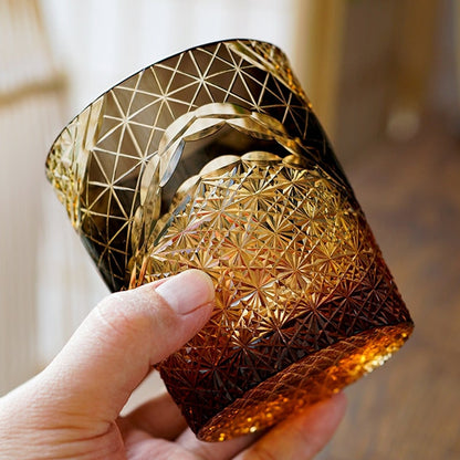 Verre à Whisky Japonais Ciselé