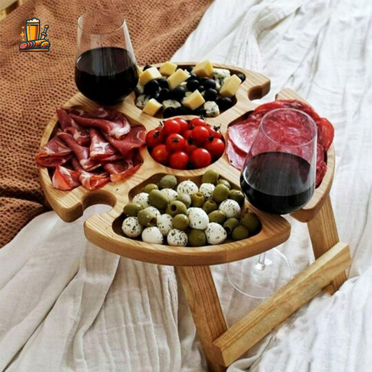 Planche Charcuterie Apéritif Portable
