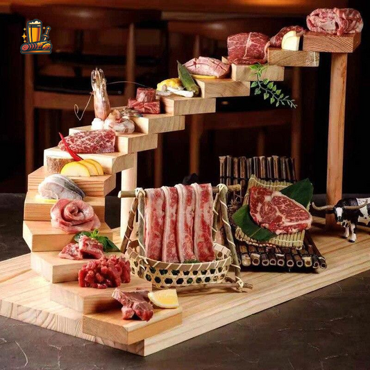 Planche Charcuterie Apéritif Escalier