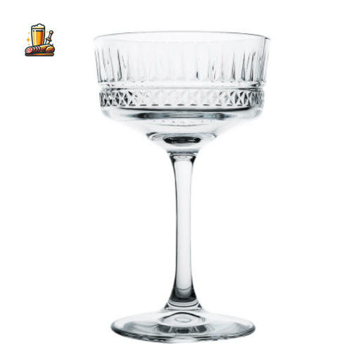 Copa de Cóctel Cincelada [Cristal]