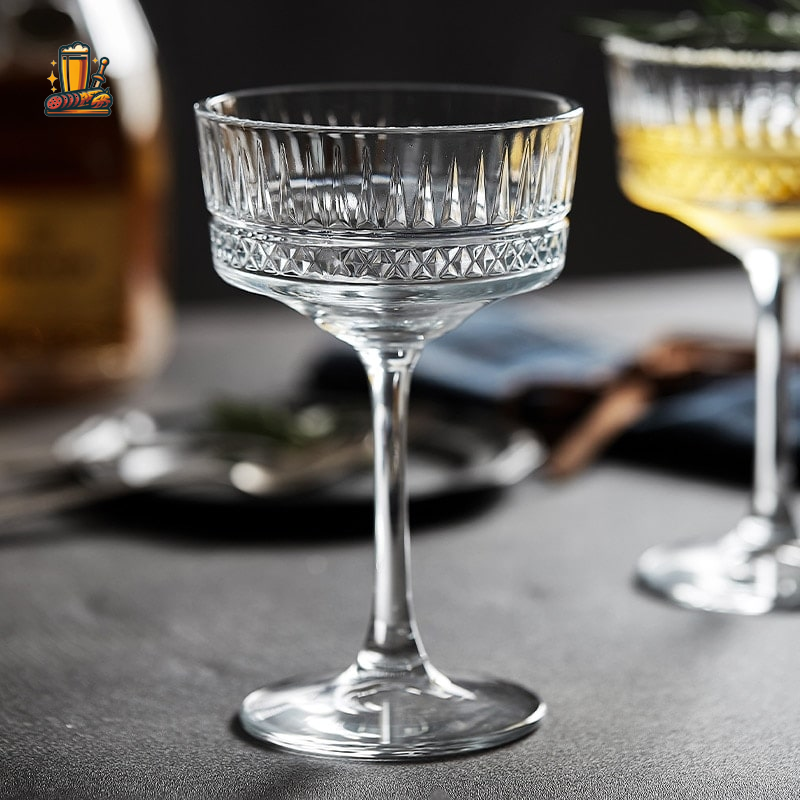 Copa de Cóctel Cincelada [Cristal]