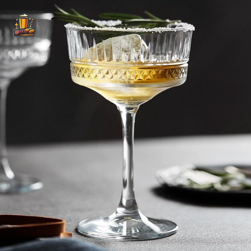 Copa de Cóctel Cincelada [Cristal]