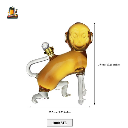 Monkey Whiskey Decanter