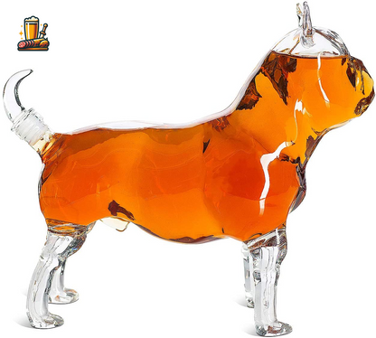 Decantador de whisky para perros