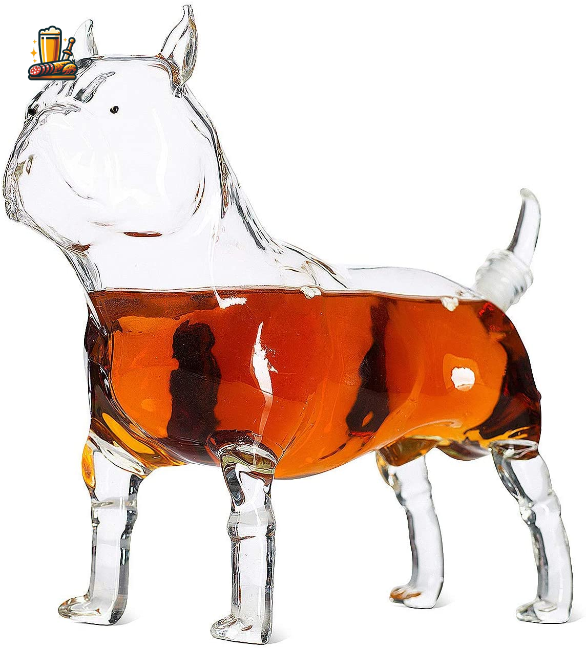 Decantador de whisky para perros
