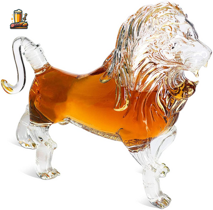 Lion Whiskey Decanter